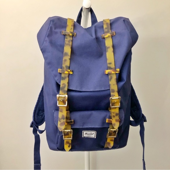 Herschel Supply Company Unisex Blue Little America Backpack. - Picture 1 of 15